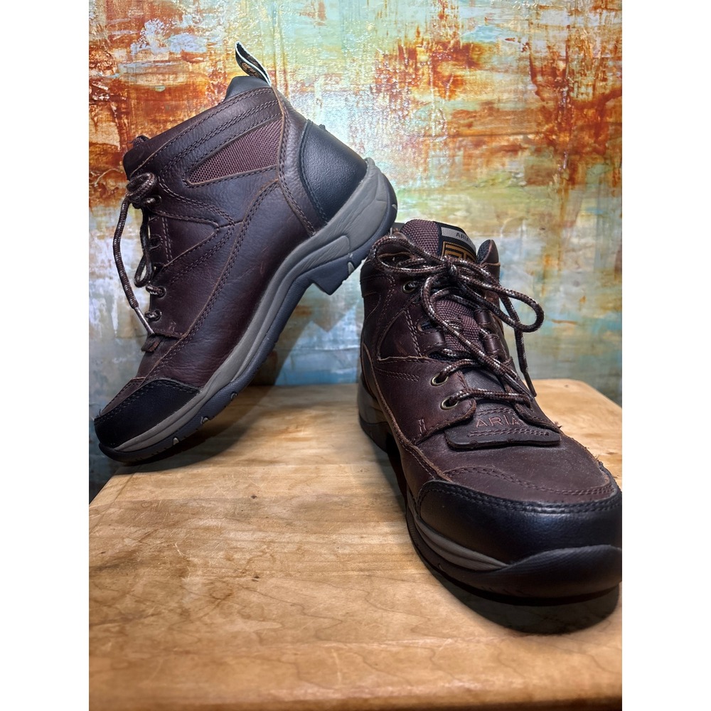 Ariat Telluride II H2O Waterproof Endurance Boots Dark Brown Leather US 7B